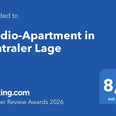 Studio-apartment In Zentraler Lage Appartement